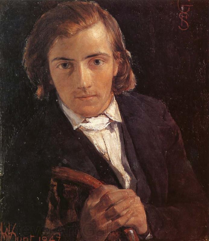 William Holman Hunt F.G.Stephens Norge oil painting art